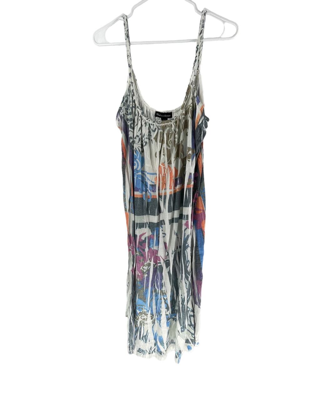 Club Z Collection Multicolored Printed Sleeveless Mini Dress Women's Size Medium
